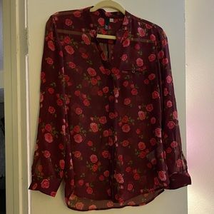 Kut from the kloth floral shirt